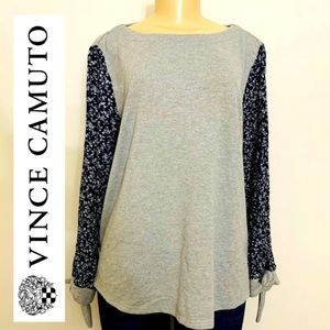 🆕Vince Camuto long sleeve casual top Sz M